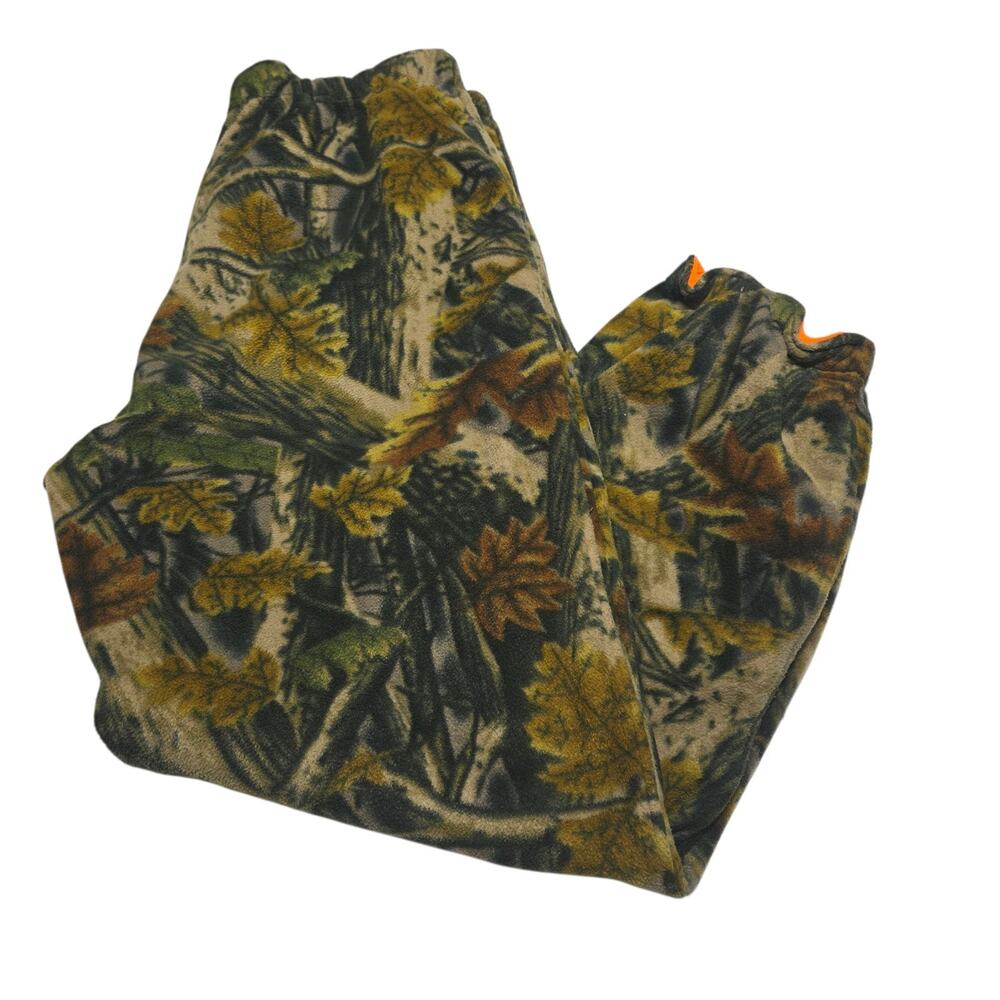 Master Sportsman Fleece Camo Pants Men’s XL Outdoor Gear Hunting Reversible